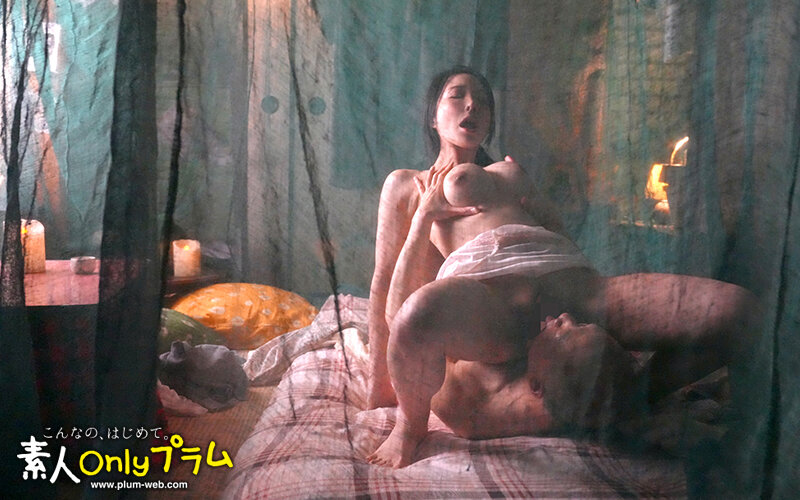 素人わけあり熟女生中出し さえ46歳 河川敷のエロ本のような四十路の熟女 卑猥谷間にこんにちは… 藤木紗英のサンプル画像17
